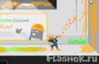 Играть в игру Пушка с краской